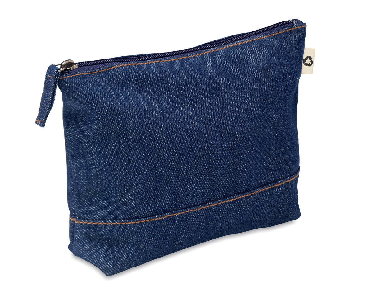 Geantă cosmetice din denim