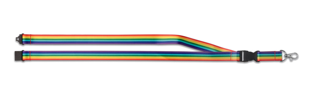 Lanyard RPET curcubeu