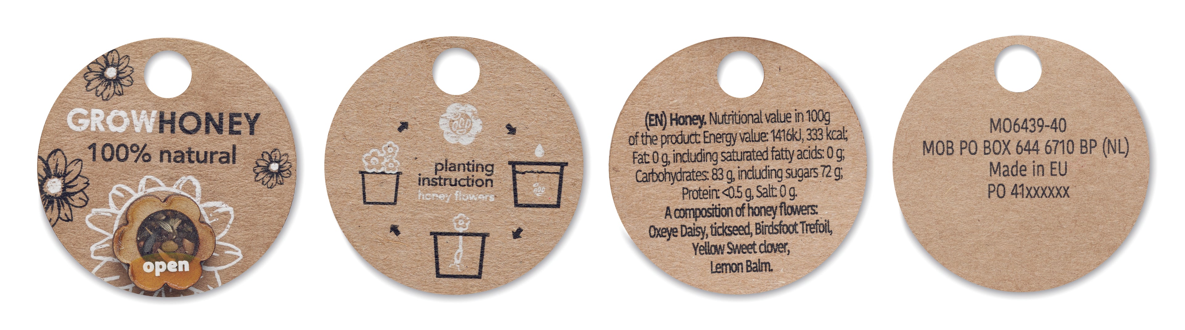 Borcan de miere din flori 50gr