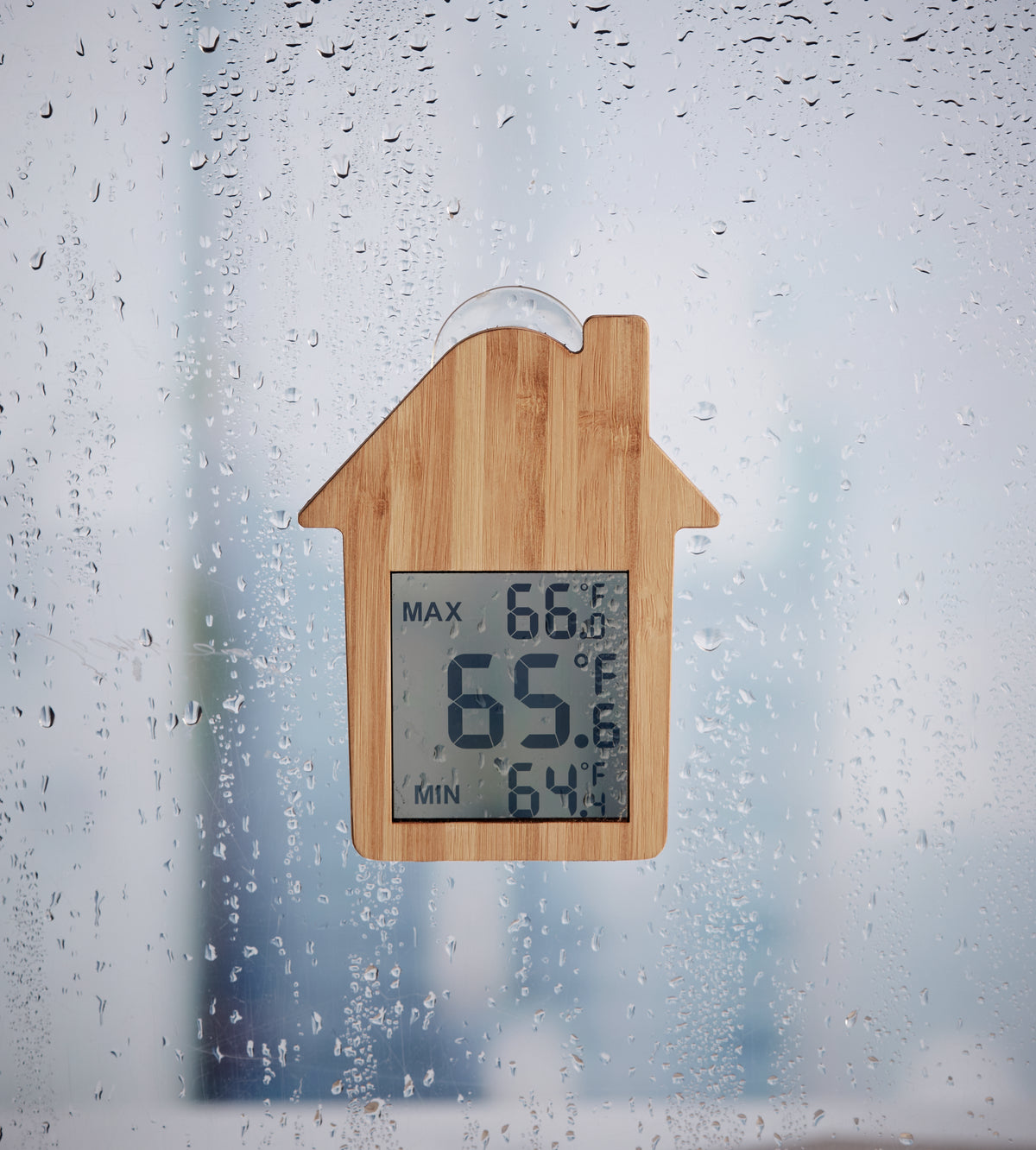 Stație meteo din bambus