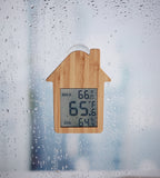Stație meteo din bambus