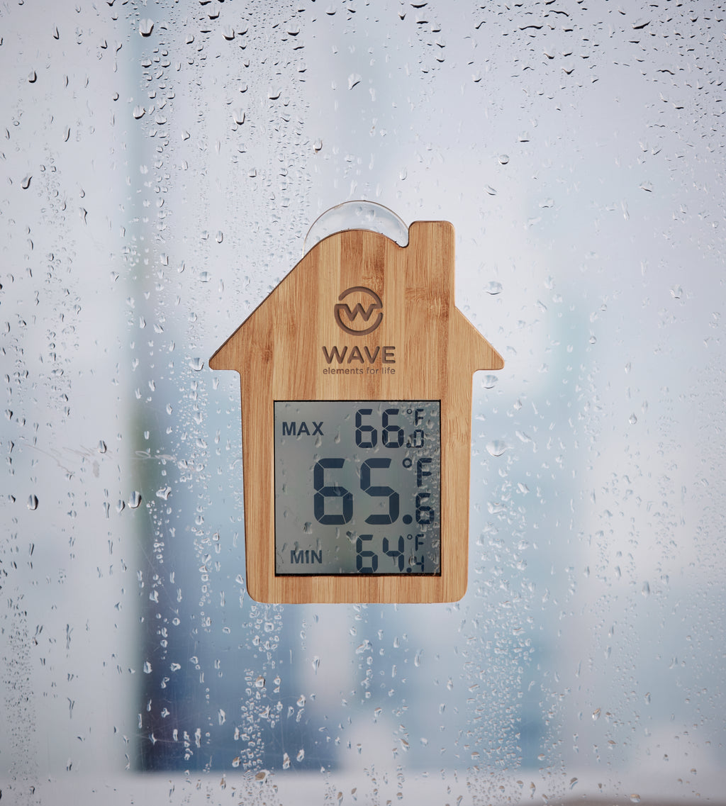Stație meteo din bambus