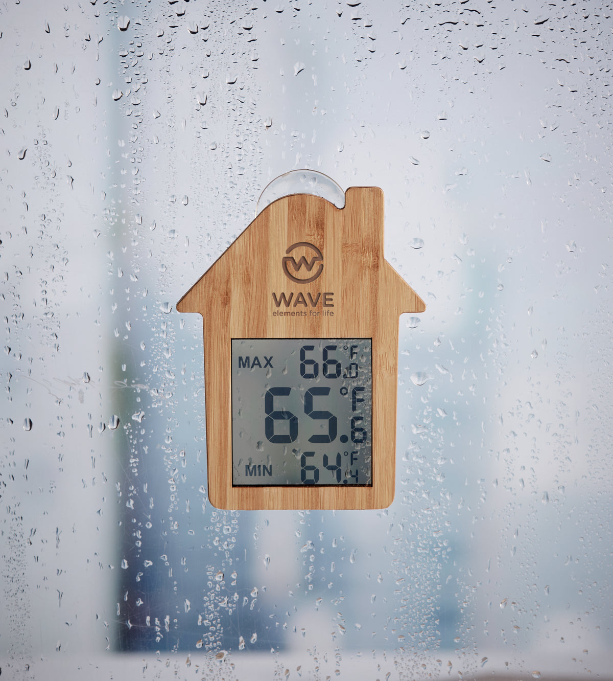 Stație meteo din bambus