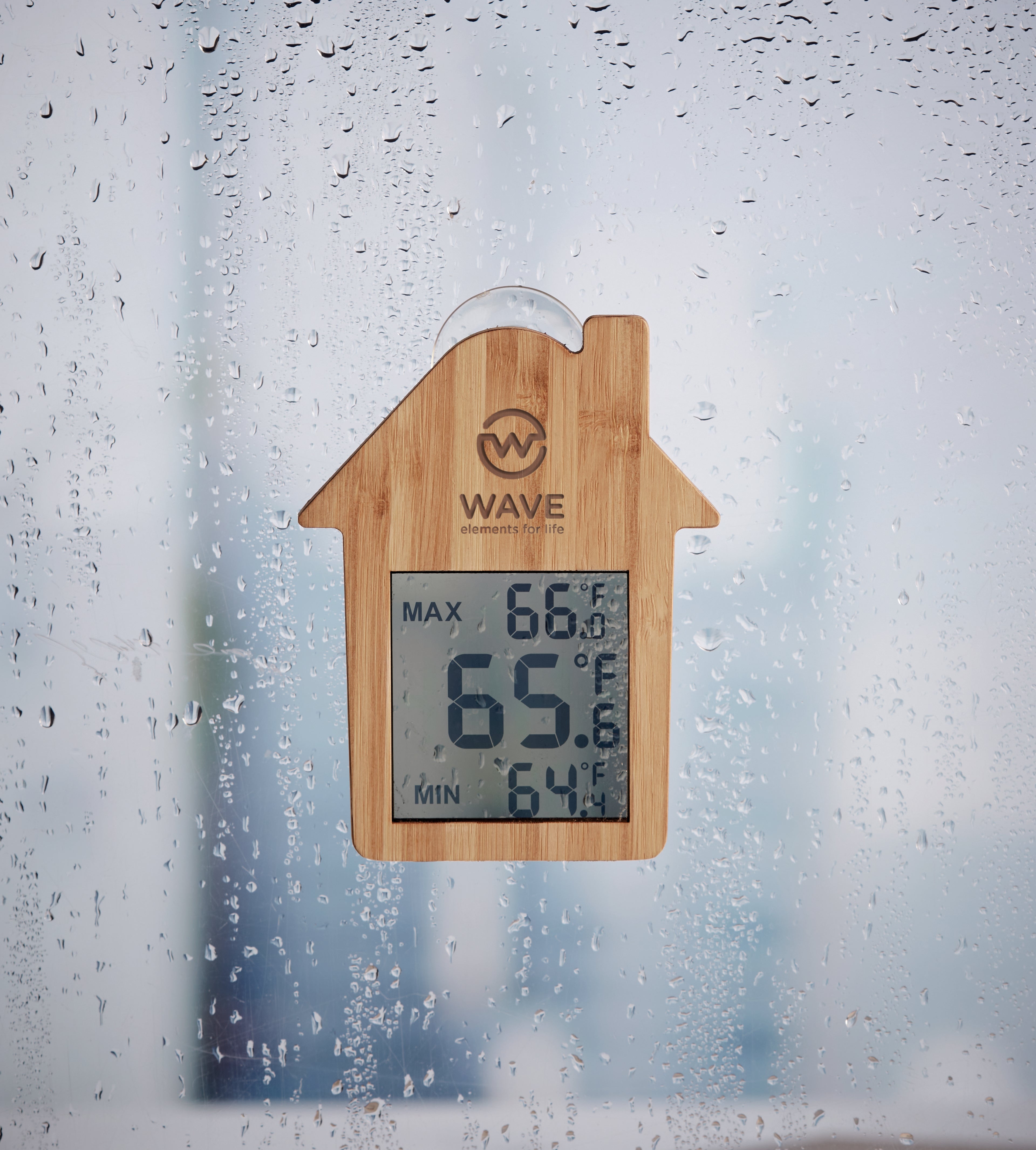 Stație meteo din bambus