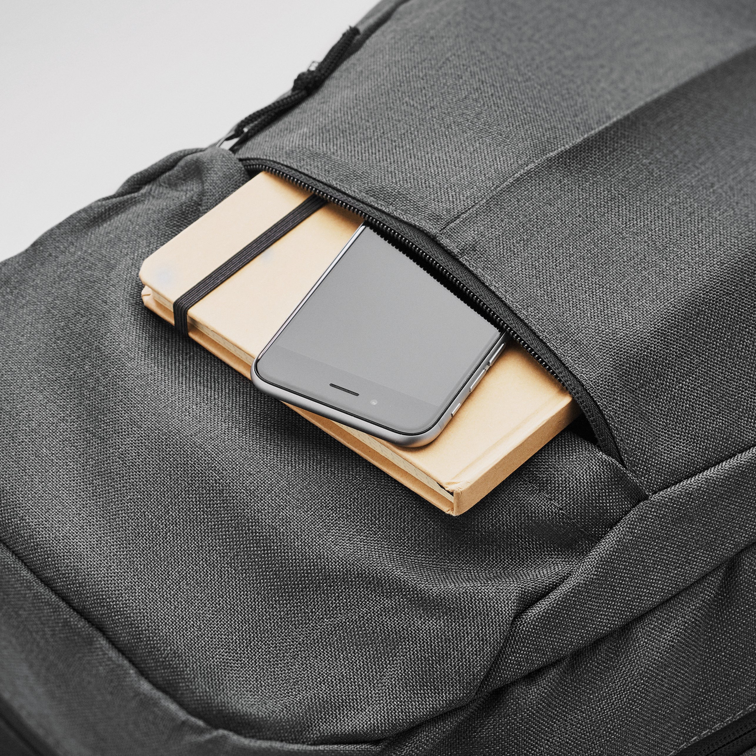 Rucsac 600D RPET în 2 tonuri