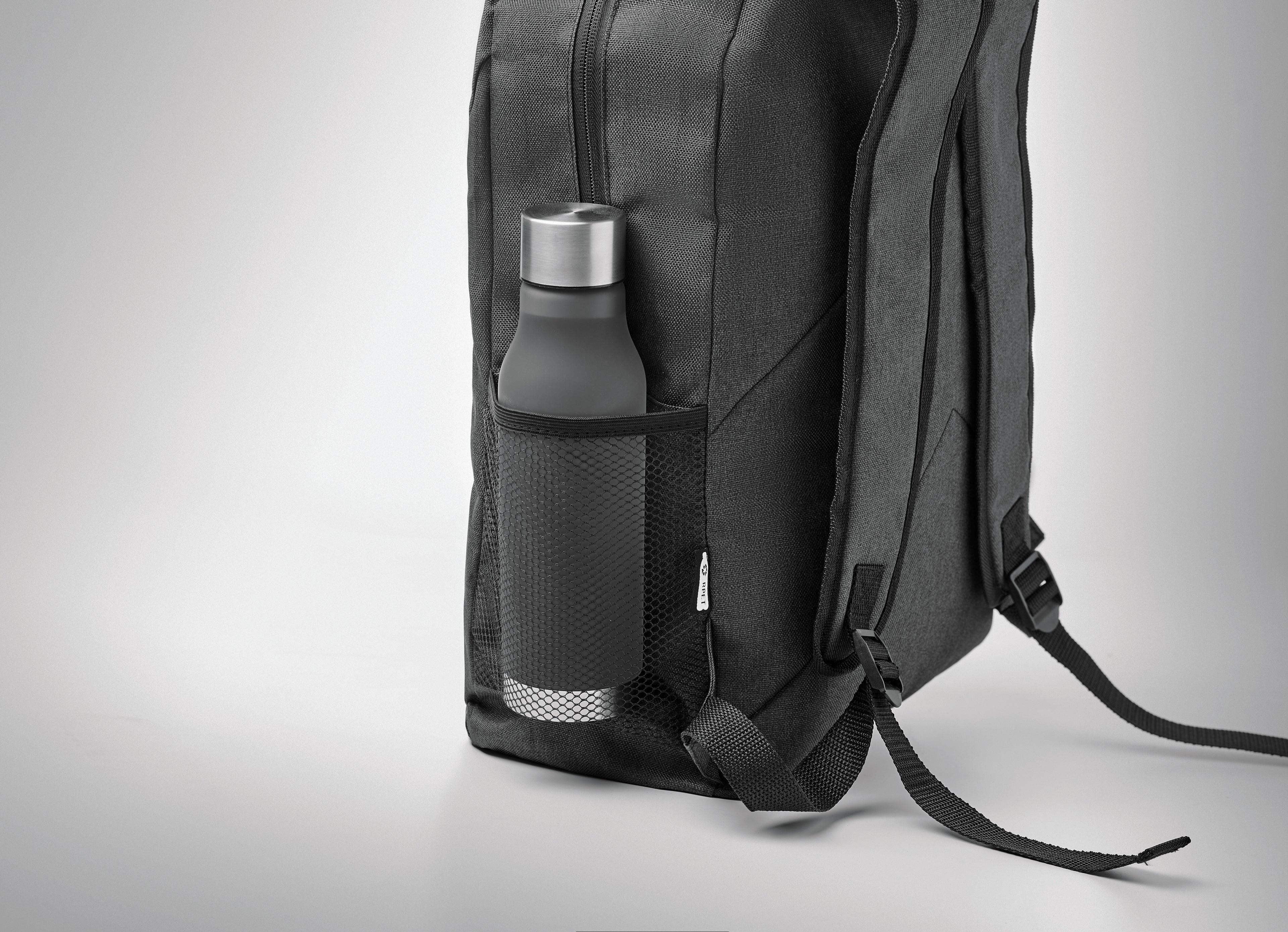 Rucsac 600D RPET în 2 tonuri