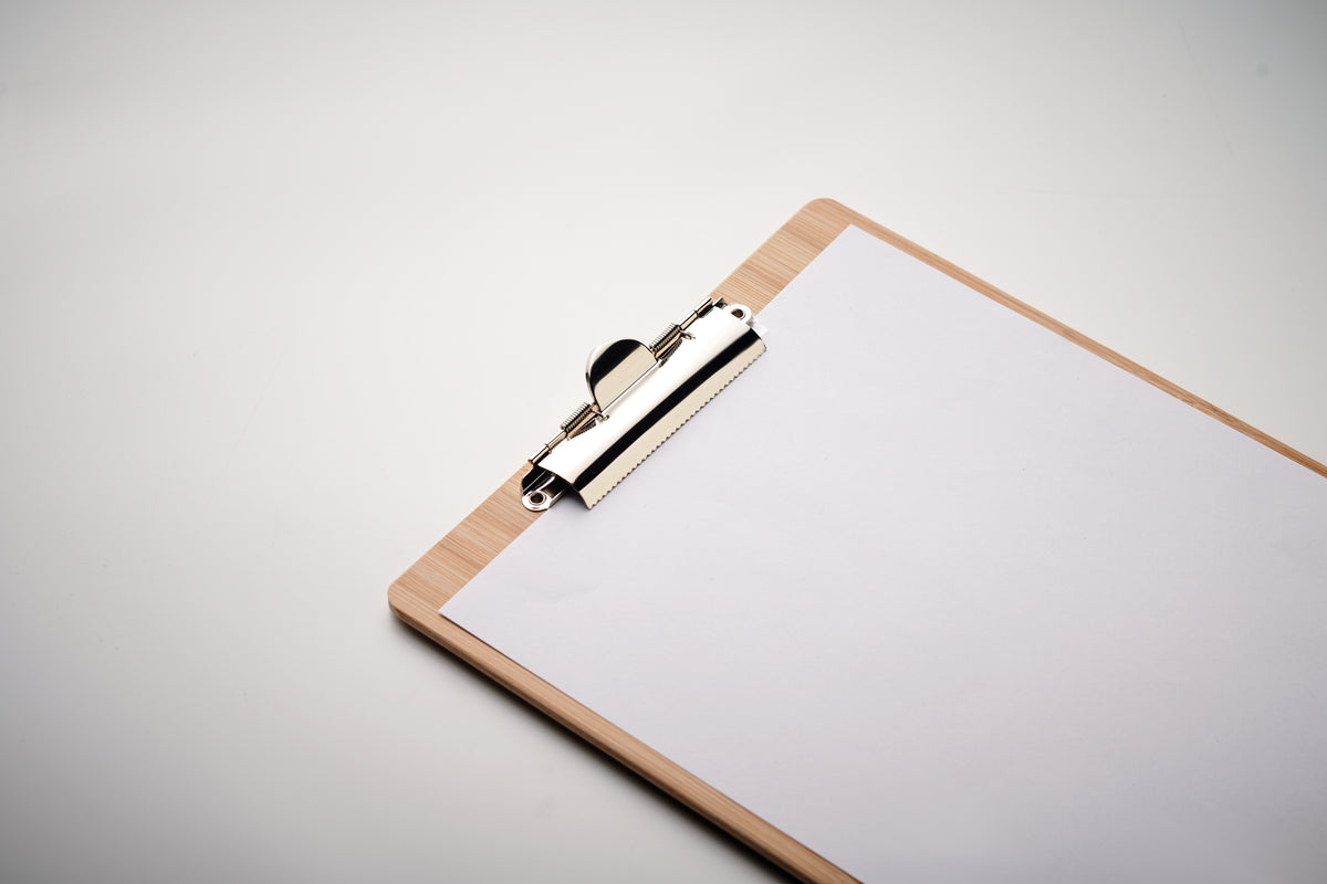 Clipboard  A4 din bambus
