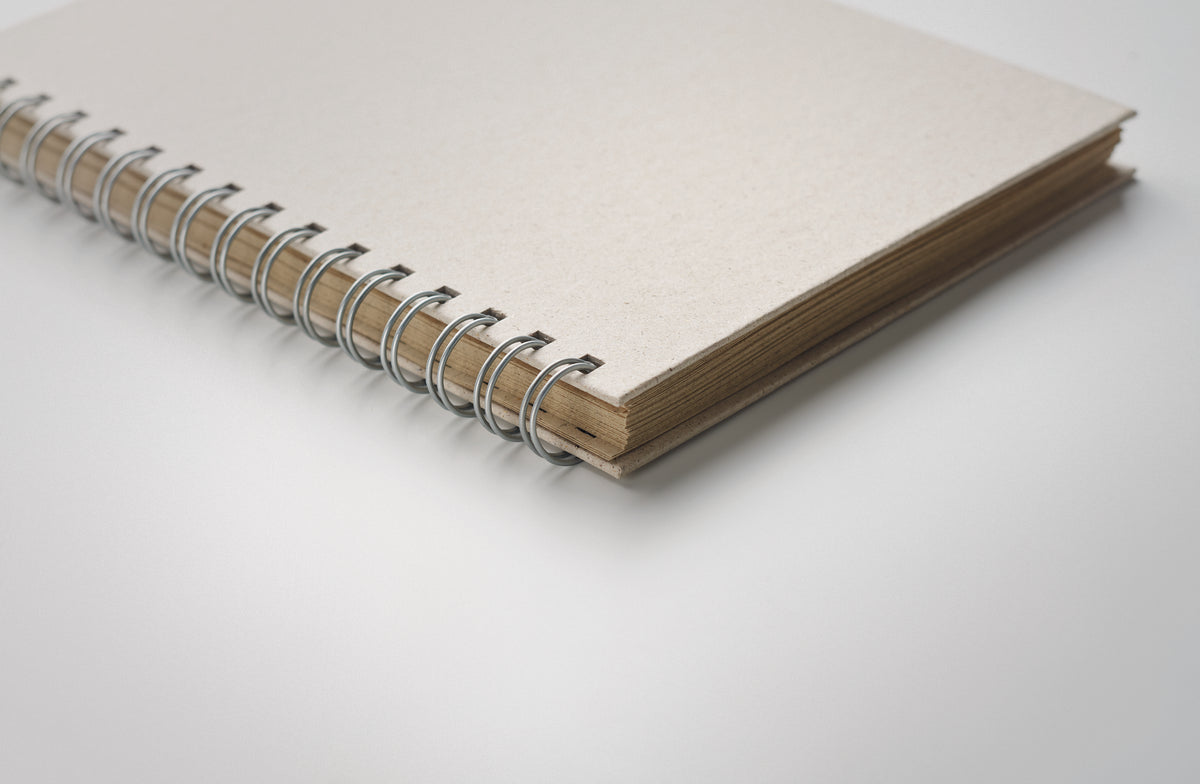 Agenda A5 din hârtie de iarbă