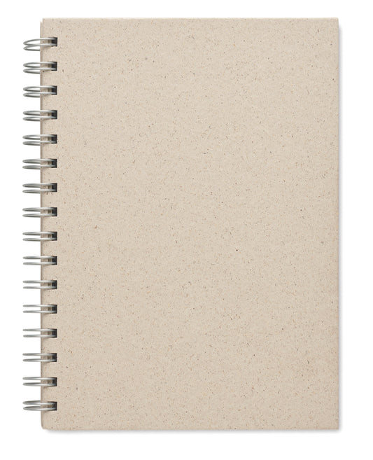 Agenda A5 din hârtie de iarbă