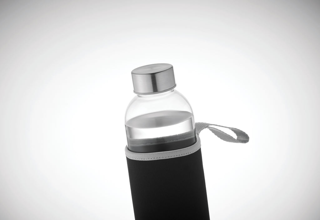 Sticlă de sticlă în husă 750ml