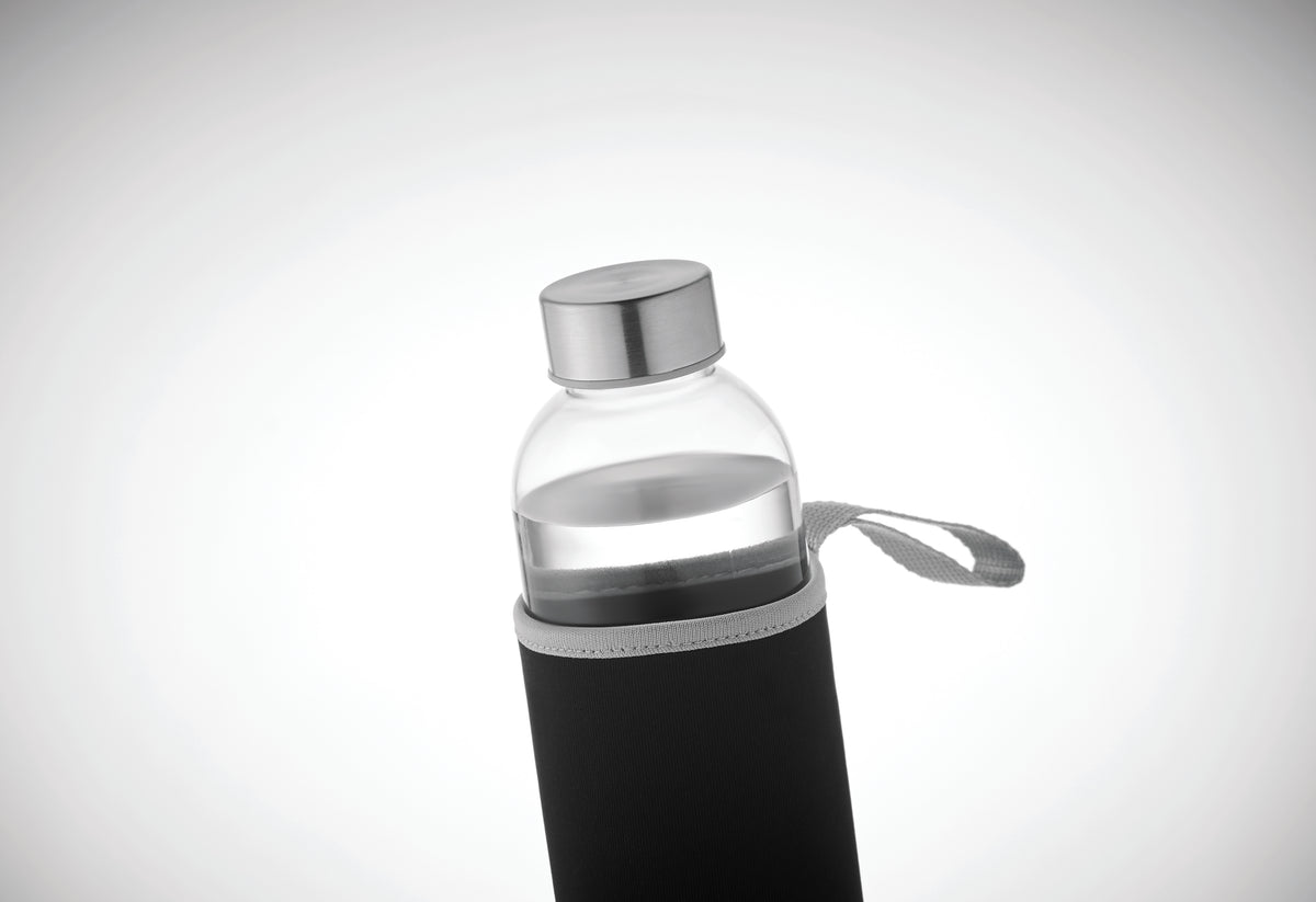 Sticlă de sticlă în husă 750ml
