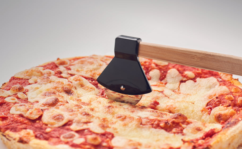 Tăietor de pizza din bambus