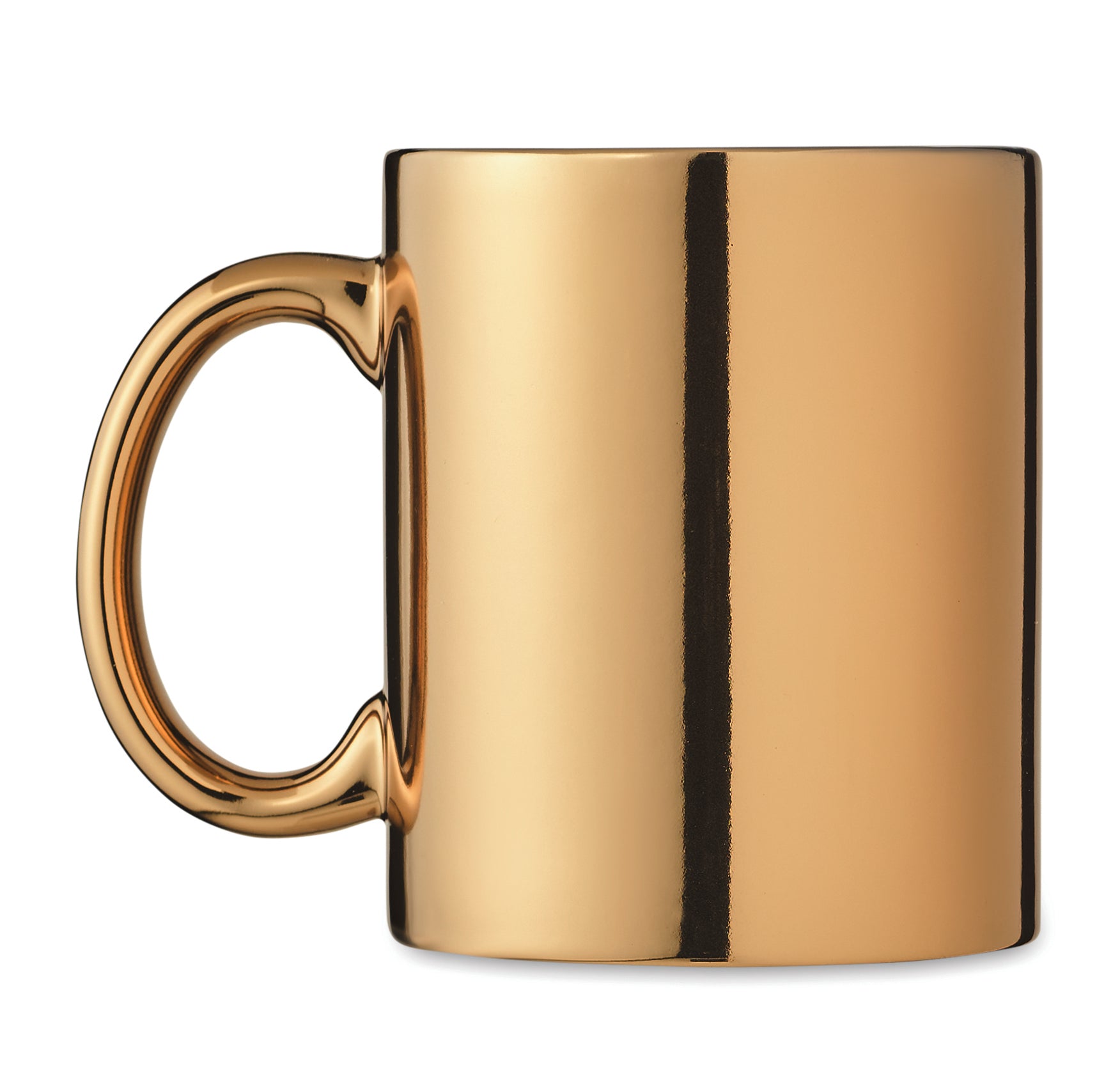 Cană metalică din ceramică