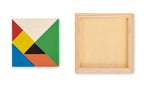 Puzzle Tangram în lemn