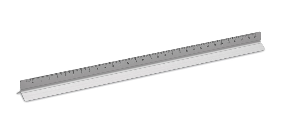 Riglă 30 cm din aluminiu