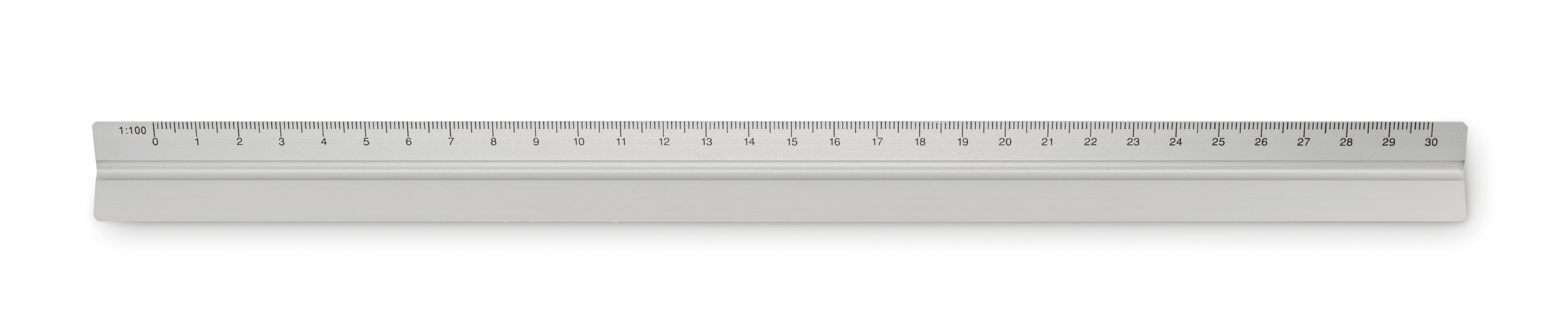 Riglă 30 cm din aluminiu