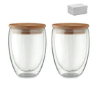 Set 2 pahare 350 ml în cutie