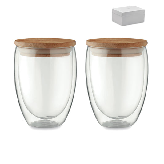 Set 2 pahare 350 ml în cutie