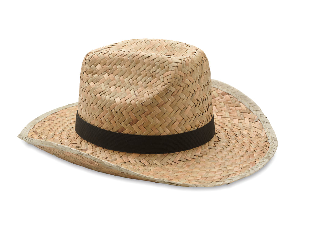 Pălărie cowboy, paie naturale