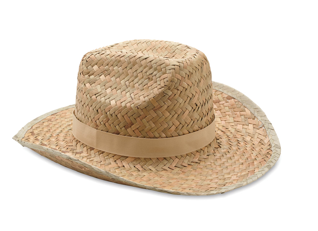 Pălărie cowboy, paie naturale