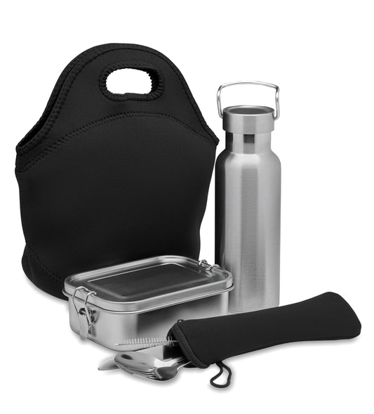 Set prânz din oțel inoxidabil