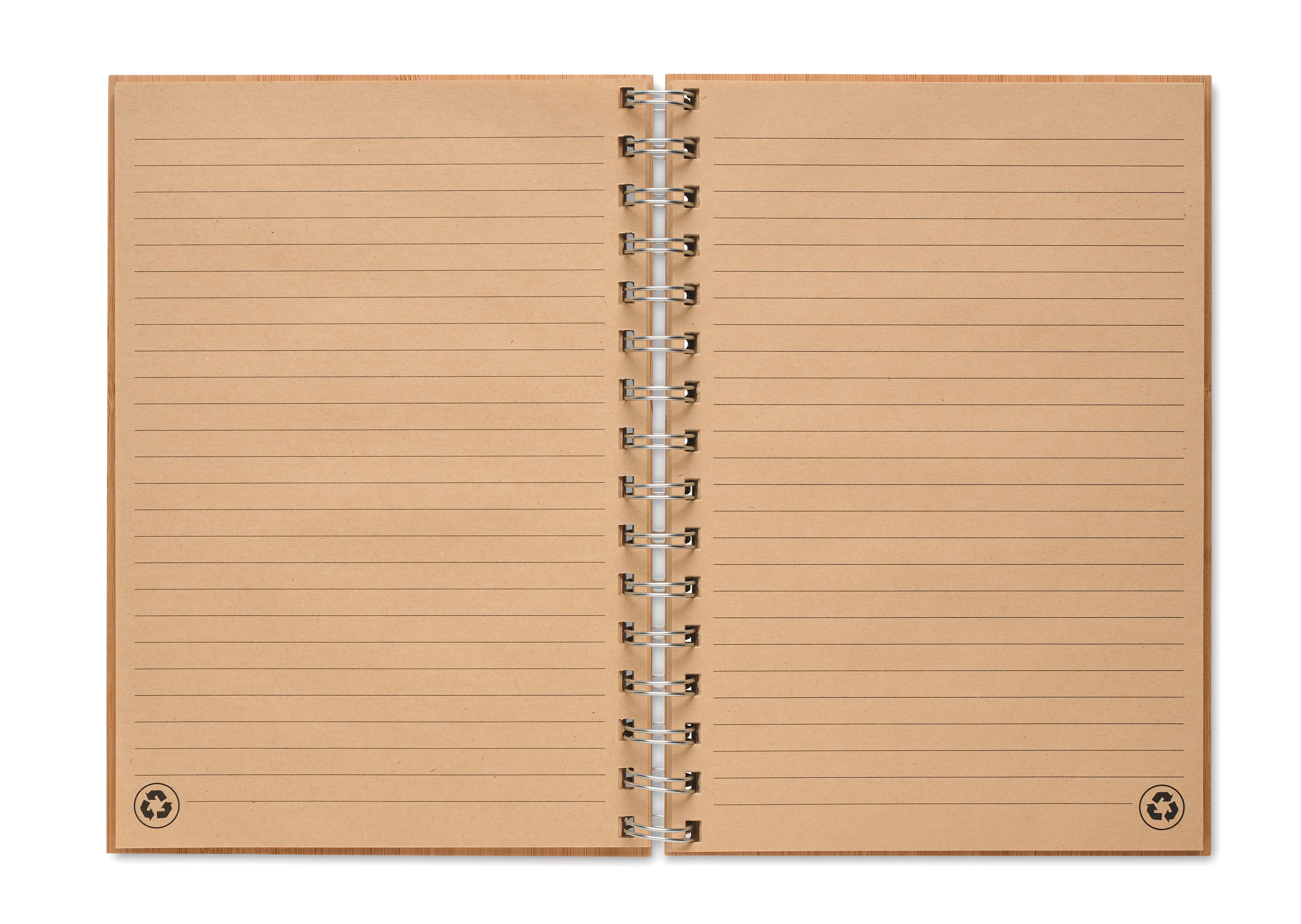 Notes A5 din bambus cu spira
