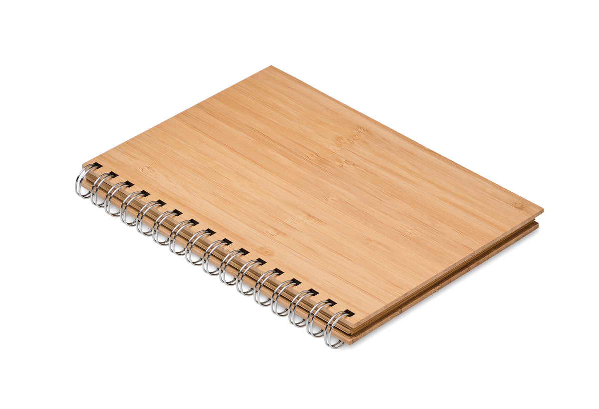 Notes A5 din bambus cu spira