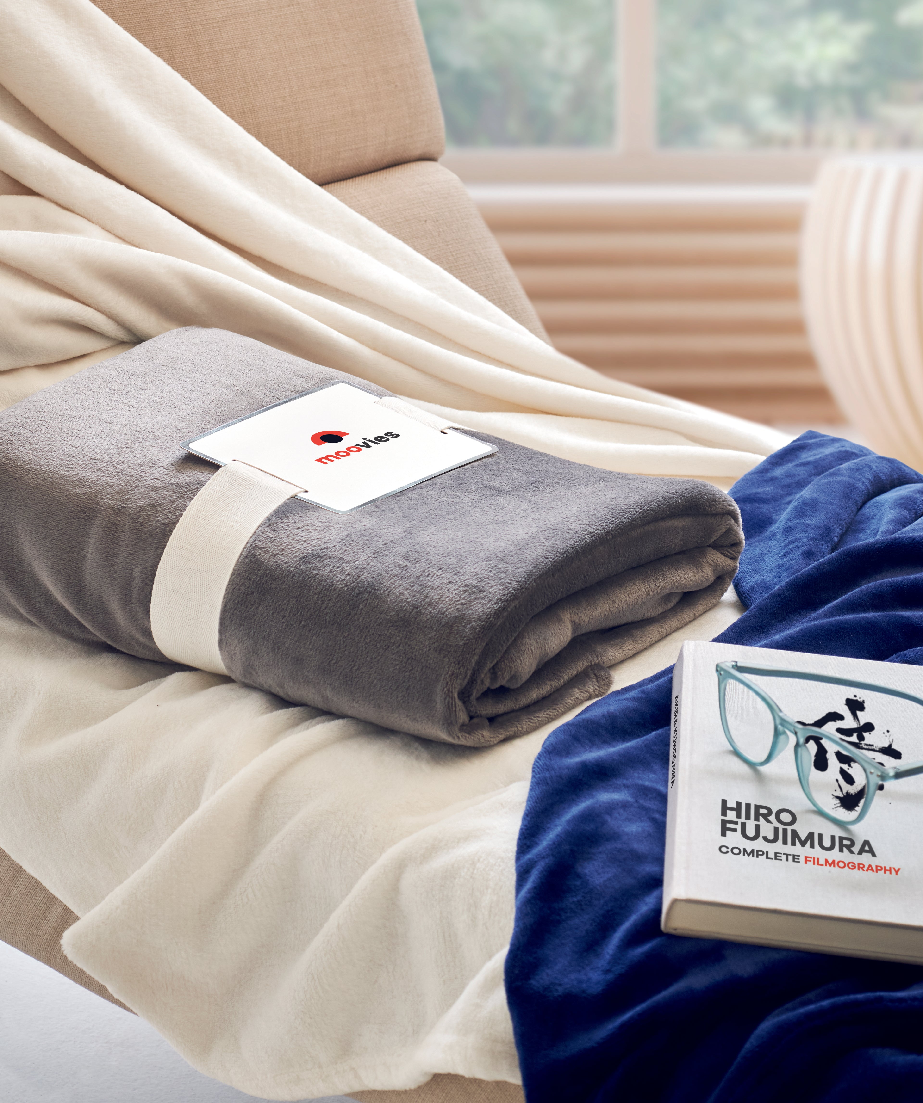 Pătură fleece RPET 280 gr/m²