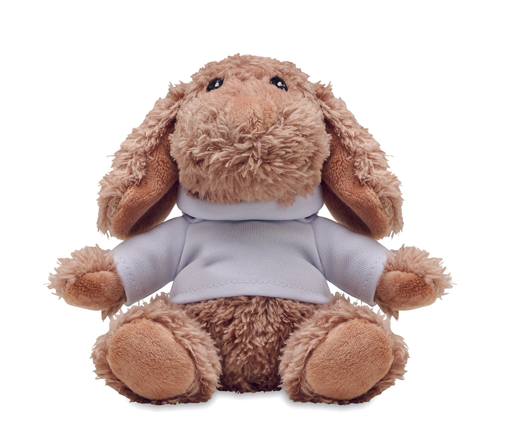 Căteluș de pluș cu hanorac