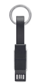 Breloc cu cablu 4 în 1