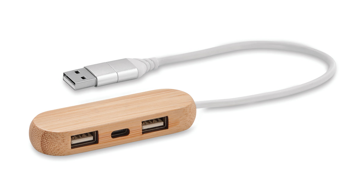 Hub USB dual cu 3 porturi