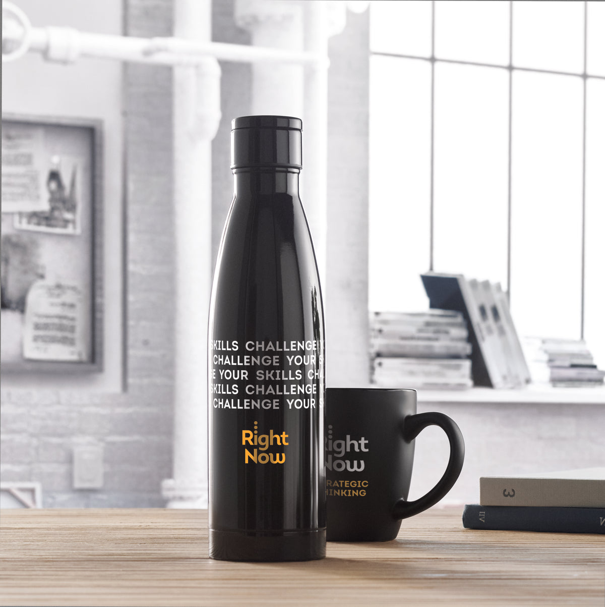 Sticlă cu termometru 500 ml