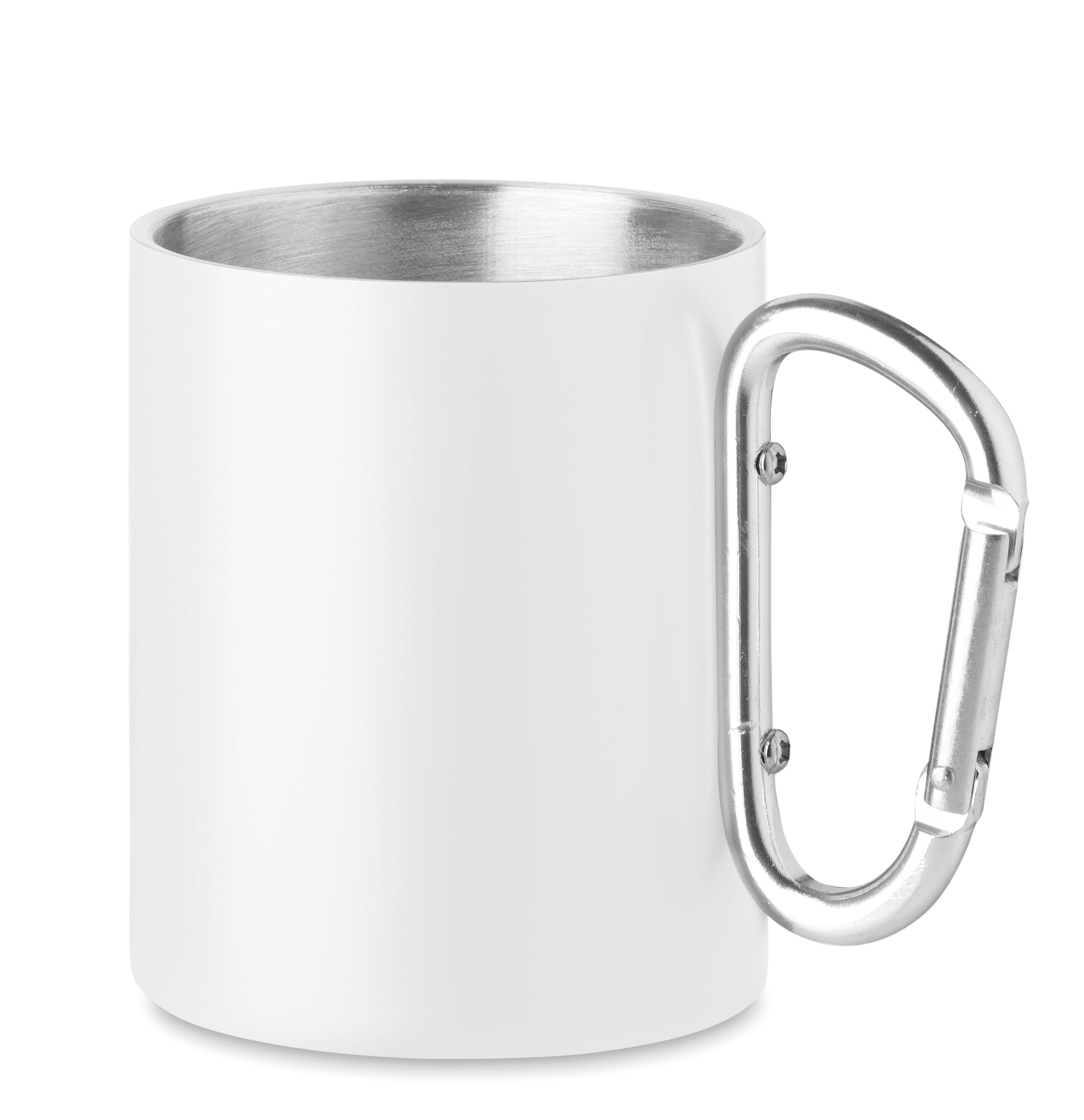 Cană metalică cu carabină