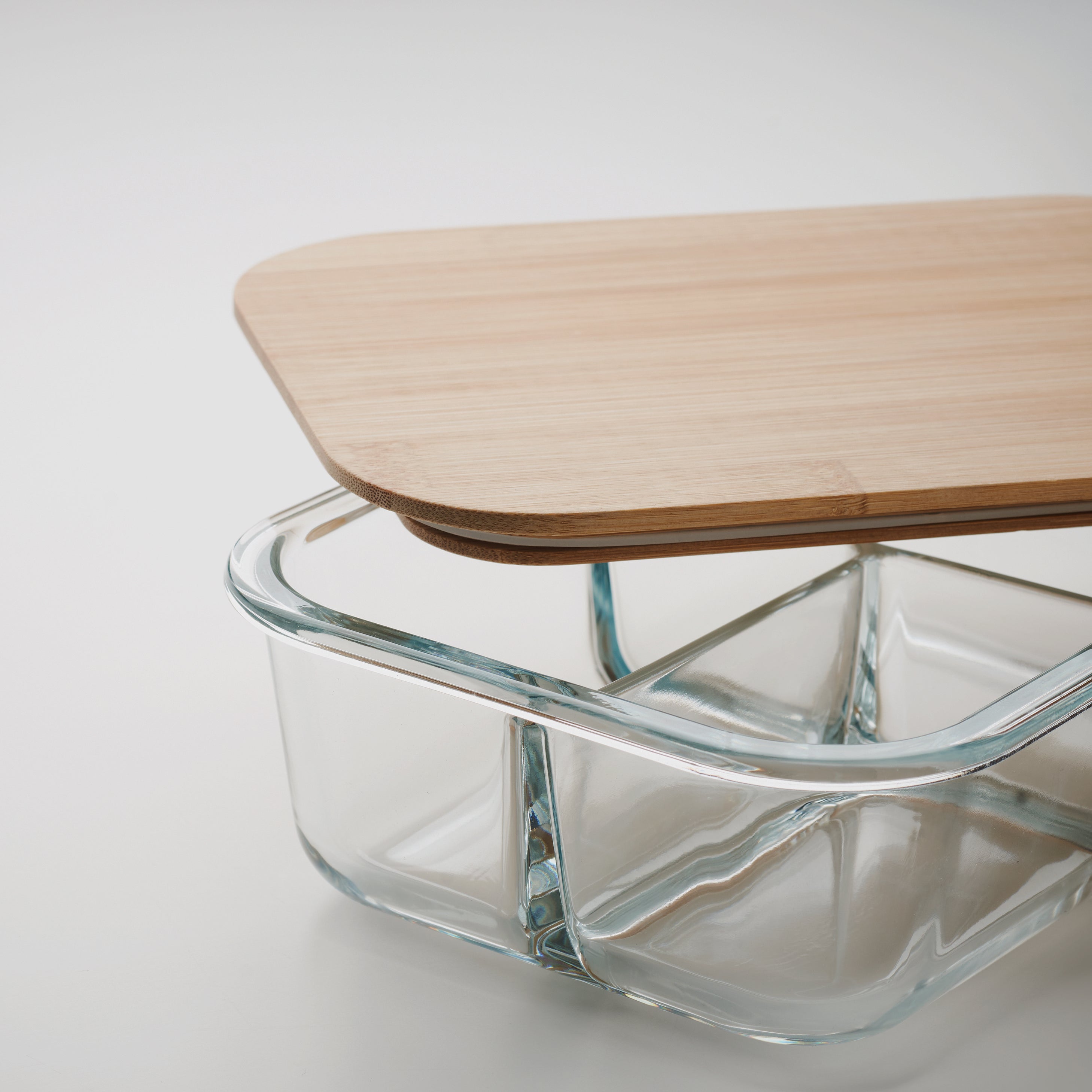 Cutie de prânz din sticlă cu ca