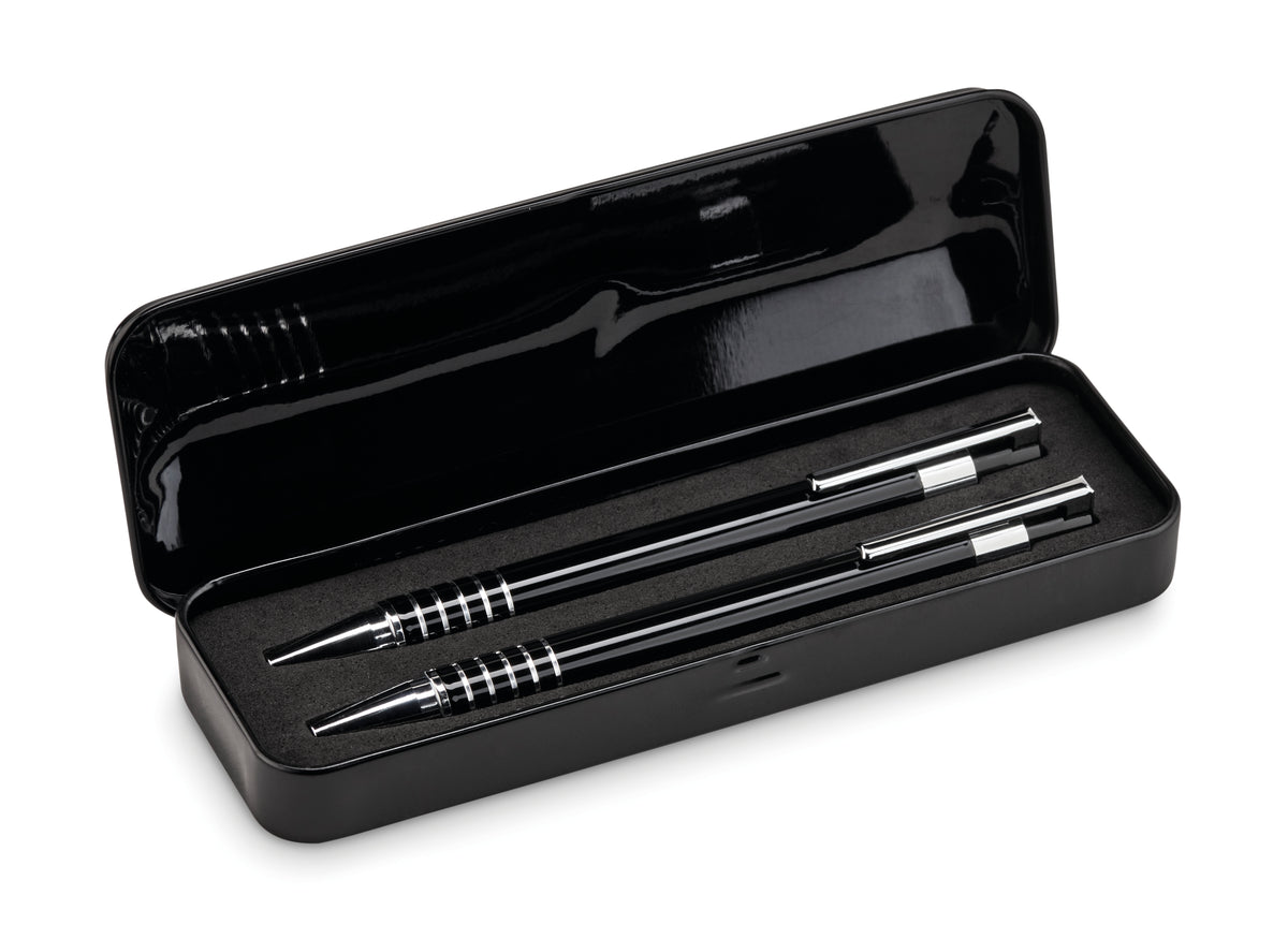 Set de scris din aluminiu