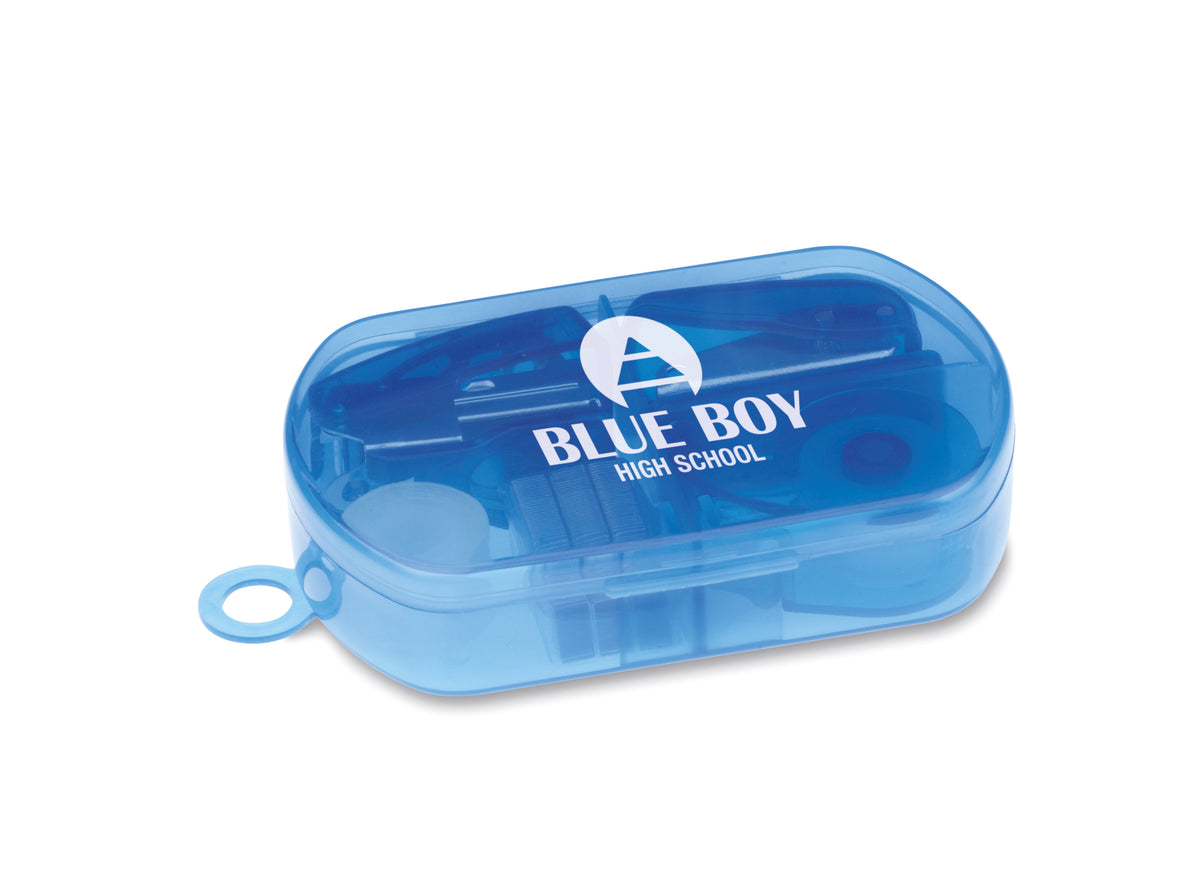 Set papetărie în cutie plastic