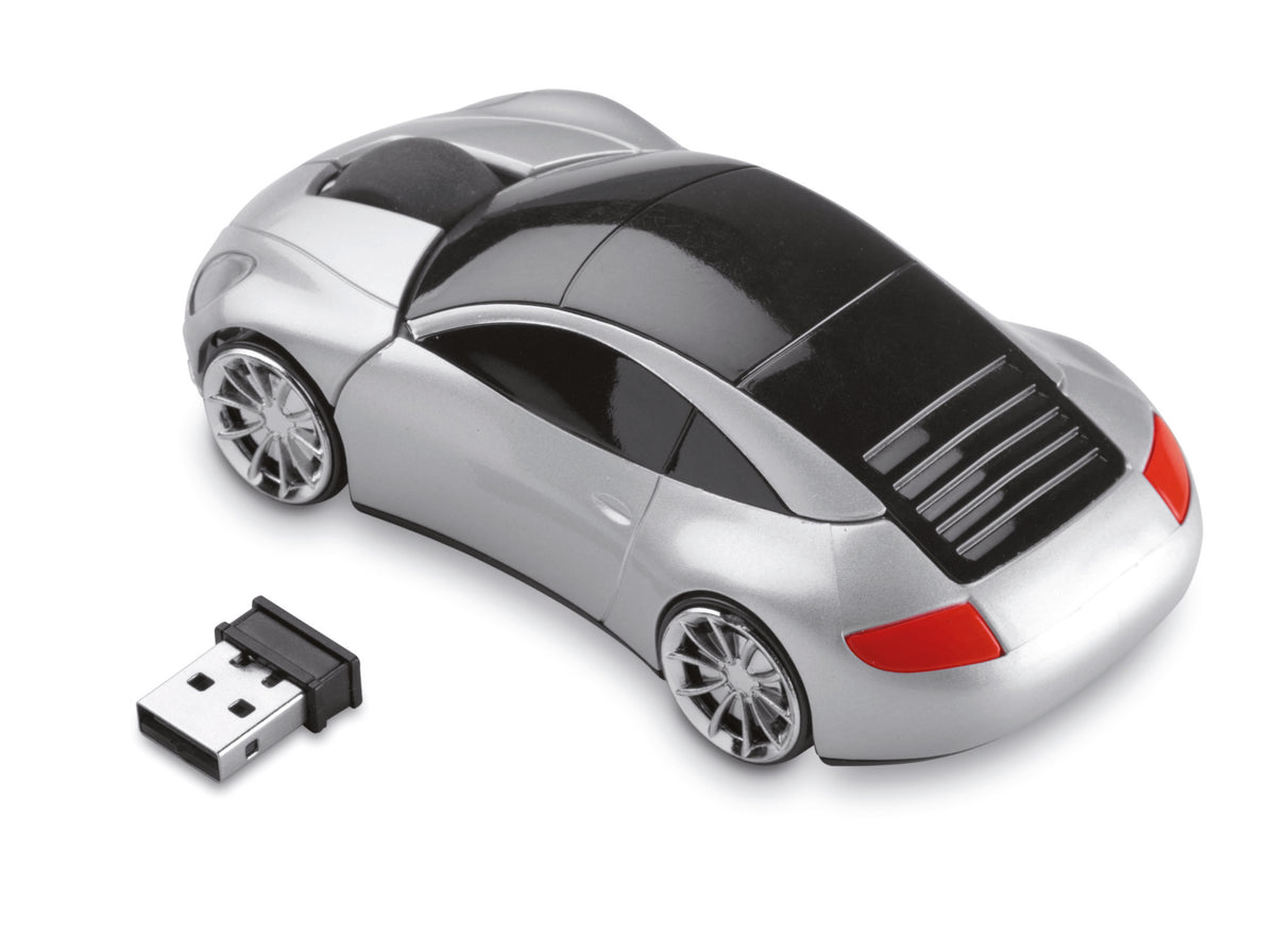 Mouse fără fir în formă mașină