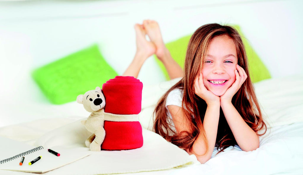 Pătură polar cu ursuleț